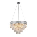 Люстра хрустальная G22032/8CR+CL Gerhort