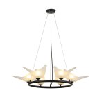 Люстра в стиле модерн G31213/6BK WT Gerhort