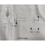 Настенный светильник G49903/2wBRS Gerhort