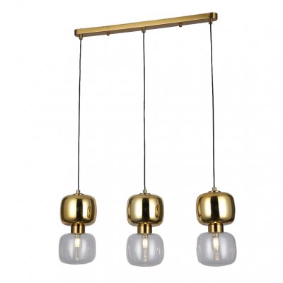 Подвесной светильник G51099/3L COP GD+CL Gerhort Подвесной светильник G51099/3L COP GD+CL Gerhort