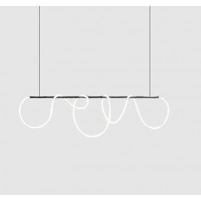 Потолочный светодиодный светильник G61350/1L BK Gerhort