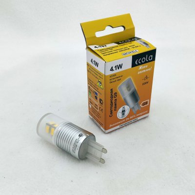 Светодиодная лампа Ecola G9 4,1W 4200K G9SV41ELC 65*23мм
