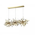 Светильник подвесной Crystal Lux GARDEN SP3х3 L1200 GOLD (1860/209)