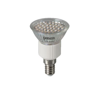 Лампа Gauss LED R50 2,5W E14 2700K EB101001125
