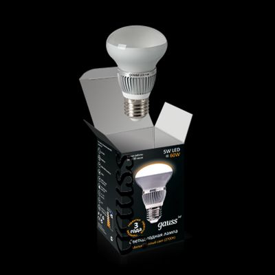Лампа Gauss LED R50 FROST 5W E14 4100K EB106101205-D димм-я Лампа Gauss LED R50 FROST 5W E14 4100K EB106101205-D димм-я
