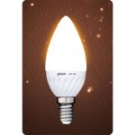 Лампа Gauss Led B35 Ceramic Candle 3W E14 2700K (= 30W)
