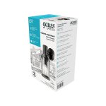 Светильник садово-парковый Gauss Vega на стену вниз 10.5*24*14.2cm, 170-240V / 50Hz, 1xE27, Max.60W, IP: 54, (GD022)