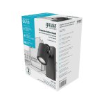 Светильник садово-парковый Gauss Sonata настенный архитектурный, 1xGU10, 172.5*90*130mm, 170-240V / 50Hz, 1xMax.35W, IP54, (GD150)