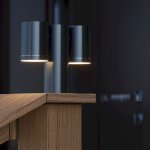 Светильник садово-парковый Gauss Sonata настенный архитектурный, 2xGU10, 221x155x70mm, 170-240V / 50Hz, 2xMax.35W, IP54, (GD152)