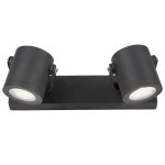 Светильник садово-парковый Gauss Sonata настенный архитектурный 2xGU10 280x90x130mm, 170-240V / 50Hz, 2xMax.35W, IP:54, (GD153)