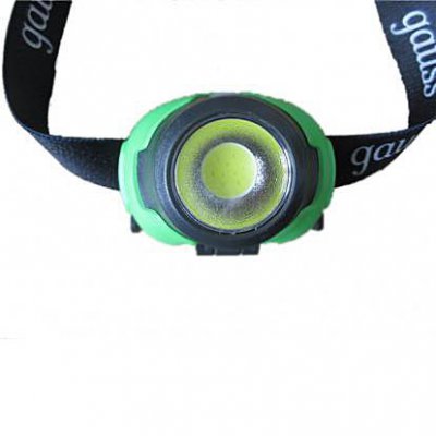 Фонарь налобный Gauss модель GFL302 3W 120lm 3xAAA LED (GF302)