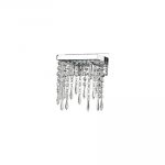 Светильник бра Ideal Lux GIADA AP2 TRASPARENTE