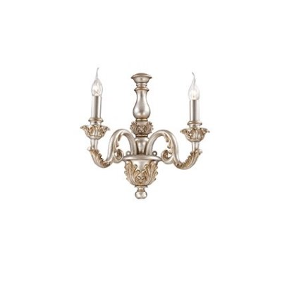 Светильник бра Ideal lux GIGLIO AP2 ARGENTO (75242)