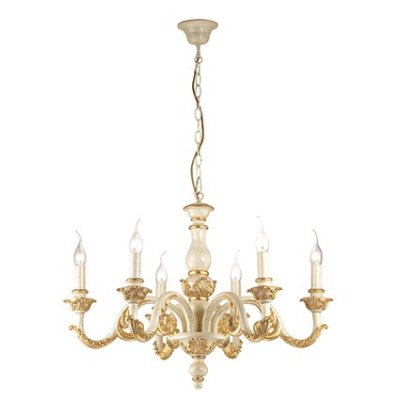 Люстра Ideal lux GIGLIO SP6 ORO (75327) Люстра Ideal lux GIGLIO SP6 ORO (75327)