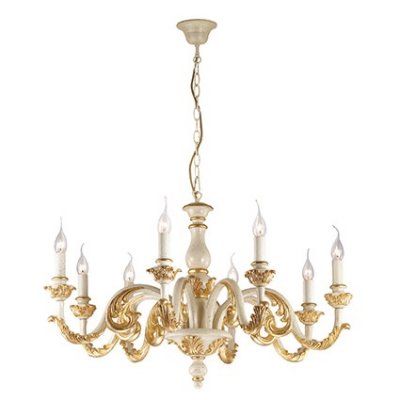 Люстра Ideal lux GIGLIO SP8 ORO (75341) Люстра Ideal lux GIGLIO SP8 ORO (75341)