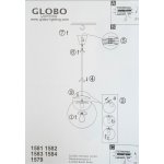 Светильник шар 300 мм Globo 1582 Balla