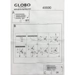 Светильник настенно-потолочный Globo 40000 CALIMERO