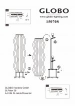 Светильник Globo 15070S