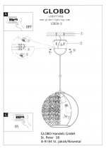 Светильник Globo 15959-3