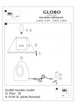 Светильник Globo 21670