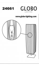 Настольная лампа Globo 24661 Bailey