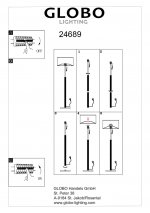 Торшер Globo 24689