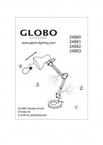 Настольная лампа Globo 24880 Famous