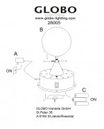 Светильник Globo 28005