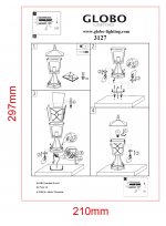 Светильник Globo 3127 Atlanta