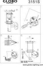 Светильник Globo 3151S Miami
