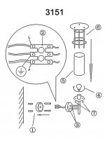 Светильник Globo 3151 Miami