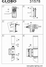 Светильник Globo 31578 Dacia