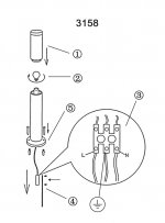Светильник столбик Globo 3158 Boston