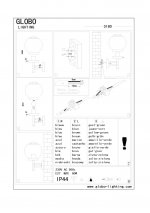 Светильник настенный Globo 3180 Bowle II