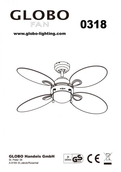 Светильник Globo 318 Wade