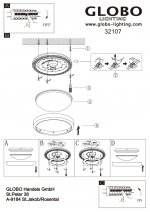 Светильник Globo 32107