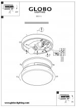 Светильник Globo 32111 Vranos