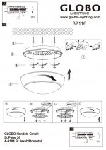 Светильник Globo 32116