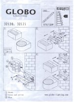 Светильник бра Globo 32120 Houston