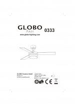 Светильник вентилятор Globo 333 Alana