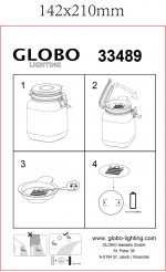 Светильник Globo 33489