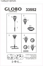 Светильник Globo 33552