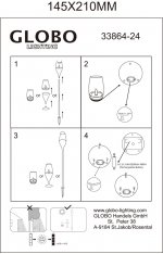 Светильник Globo 33864-24