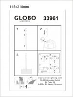 Светильник Globo 33961