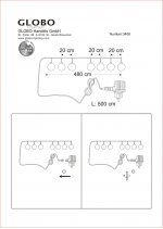 Светильник Globo 3408