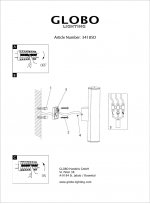 Светильник Globo 34185D Oskari