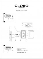 Светильник потолочный Globo 34186 Oskari