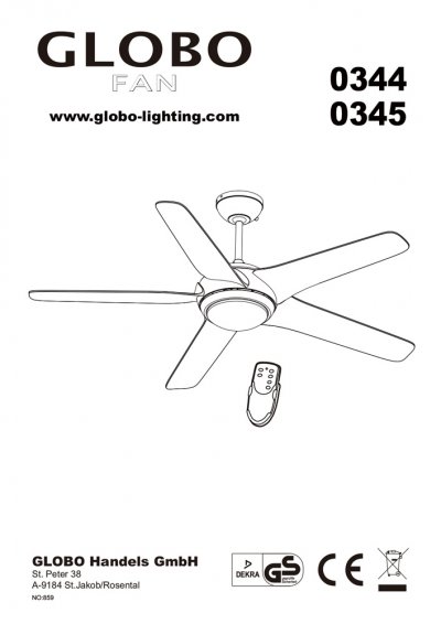 Светильник Globo 344 Светильник Globo 344