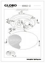 Светильник Globo 40461-2 Aime