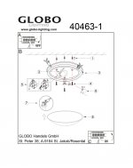 Светильник Globo 40463-1